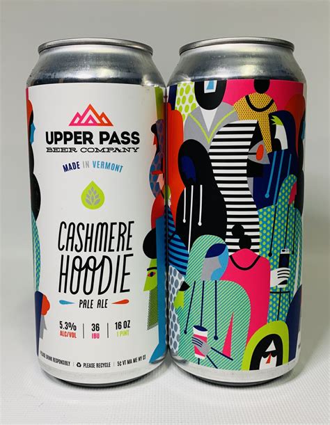 Upper Pass Cashmere Hoodie Pale Ale (4x 16oz cans).